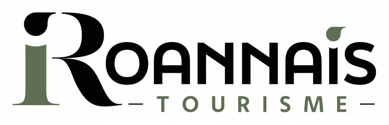 PNG - Roannais Tourisme Noir et vert